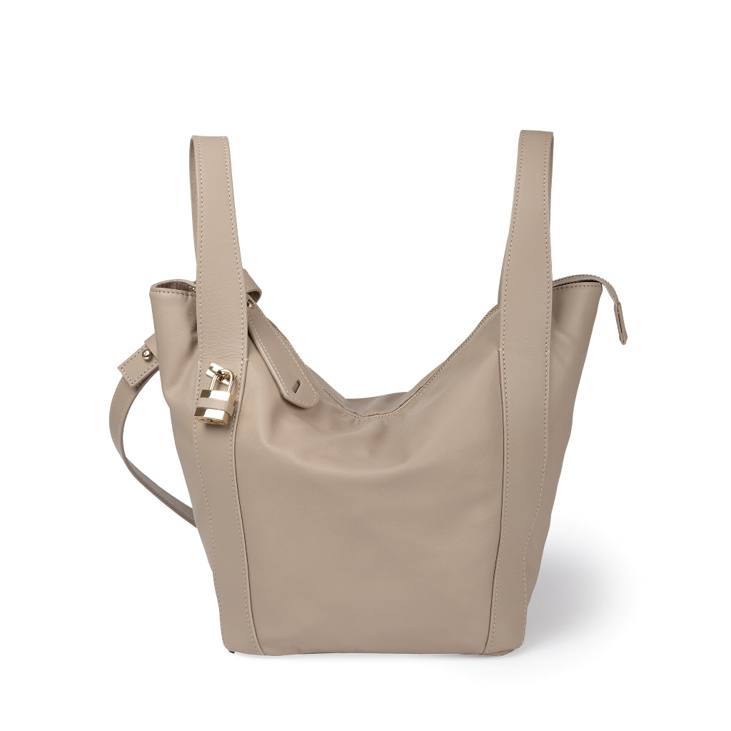 Holly small Borsa in vitello morbido 3 in 1 – trasformabile, elegante, funzionale