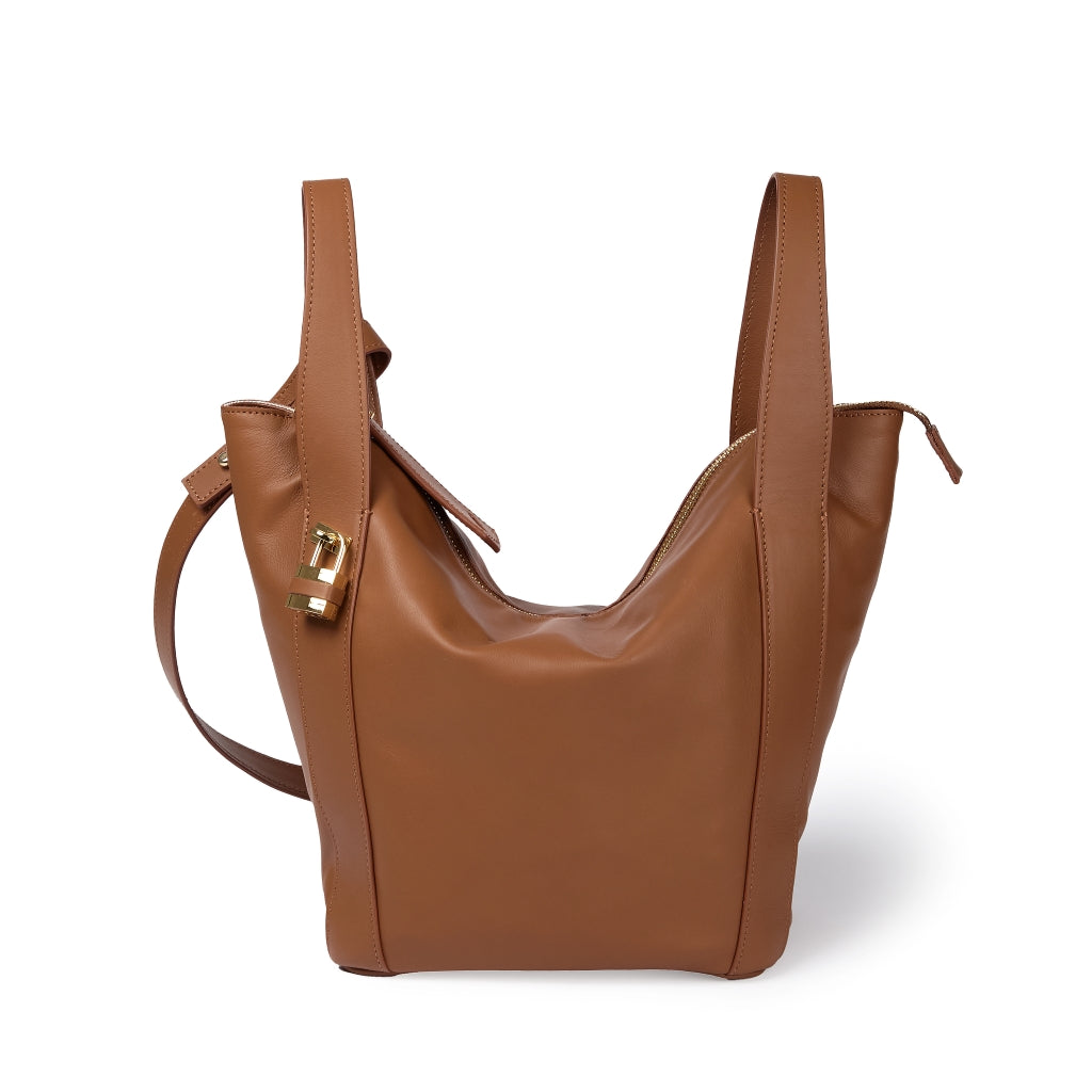 Holly small Borsa in vitello morbido 3 in 1 – trasformabile, elegante, funzionale