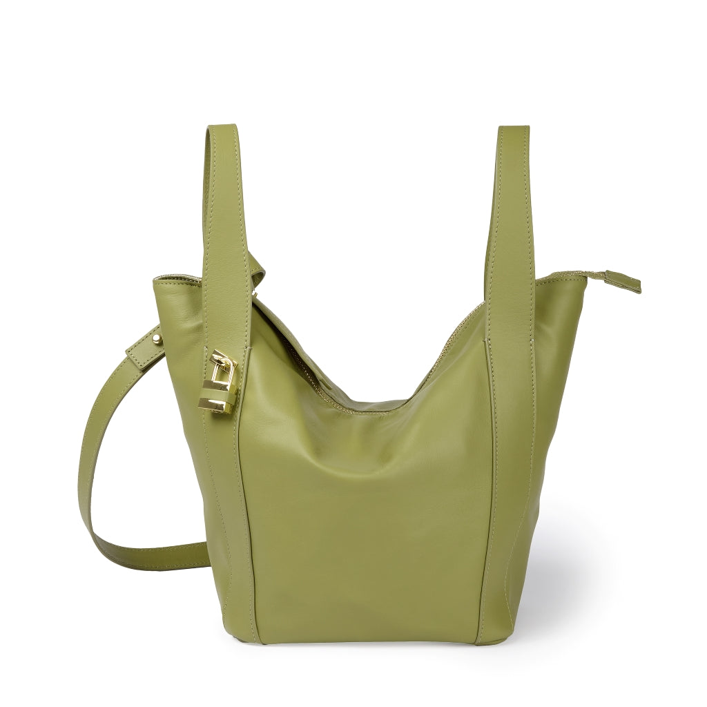 Holly Small – 3-in-1 soft calfskin bag: transformable, elegant, and functional