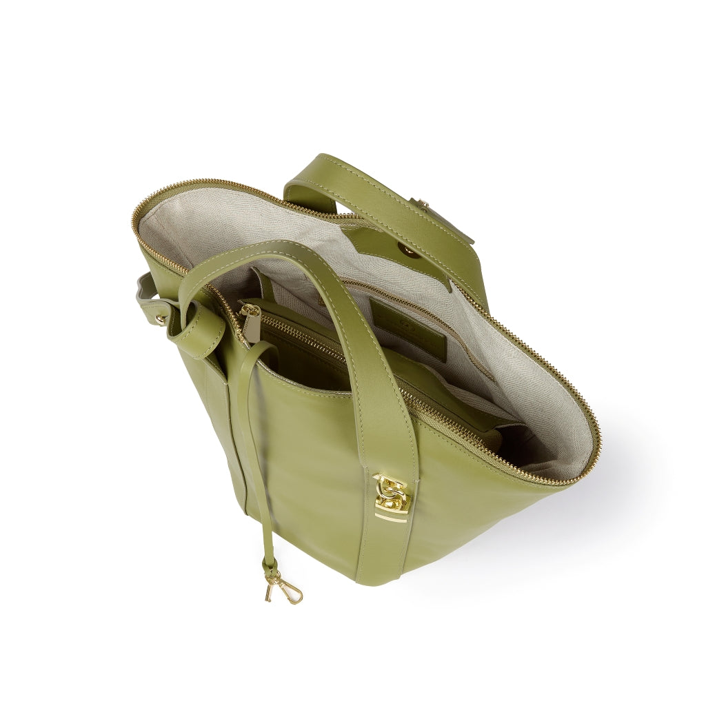 Holly Small – 3-in-1 soft calfskin bag: transformable, elegant, and functional