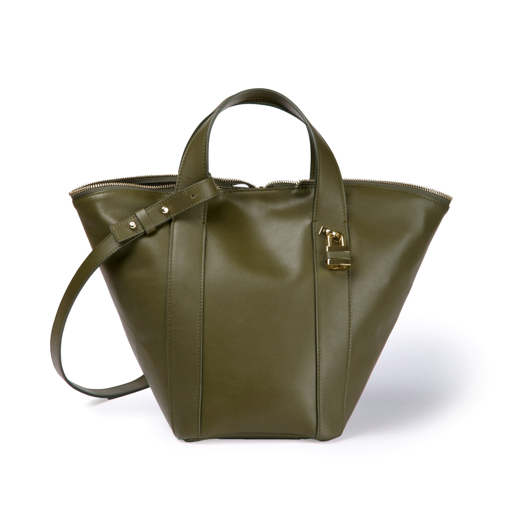 Holly small Borsa in vitello morbido 3 in 1 – trasformabile, elegante, funzionale