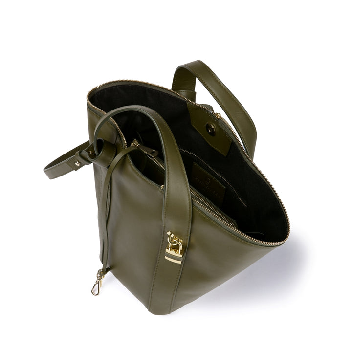 Holly small Borsa in vitello morbido 3 in 1 – trasformabile, elegante, funzionale