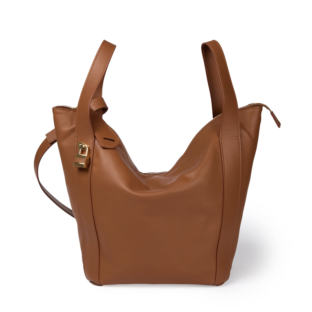 Holly Large Borsa in vitello morbido 3 in 1 – trasformabile, elegante, funzionale