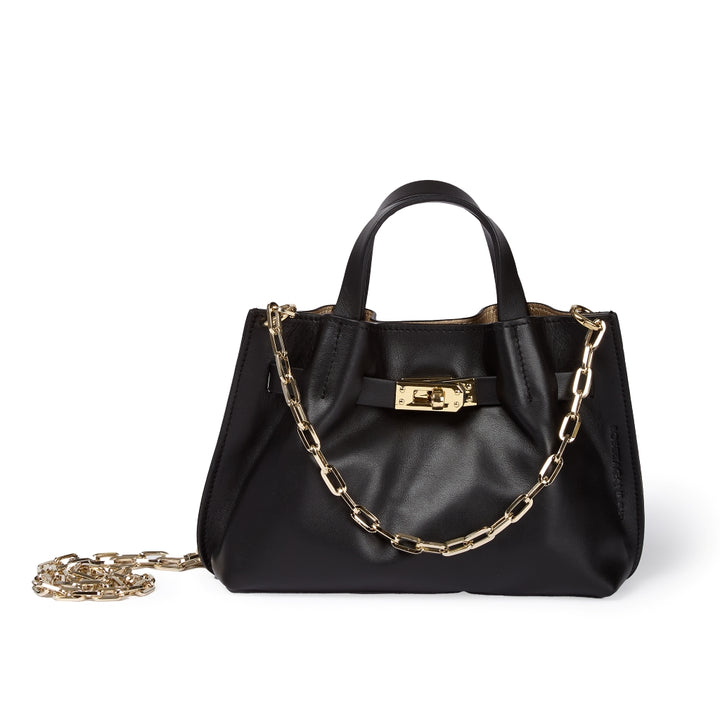 Grace woven elongated bag in braided calfskin