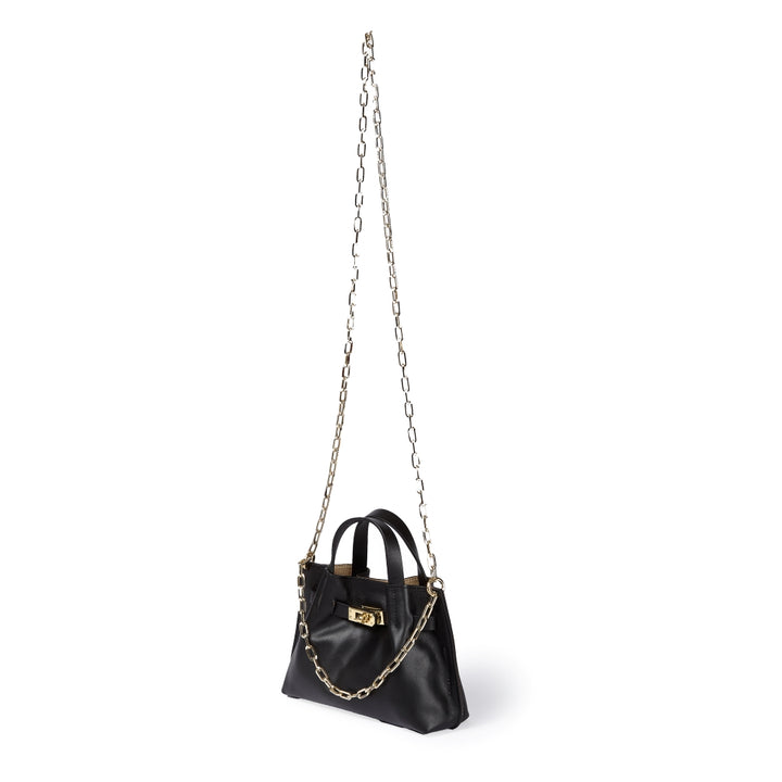 Grace woven elongated bag in braided calfskin