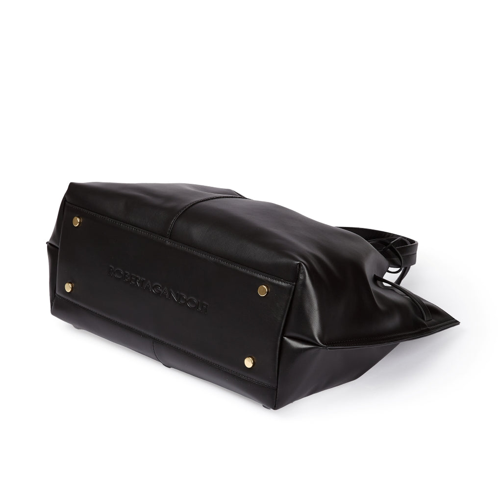 Grace woven elongated bag in braided calfskin