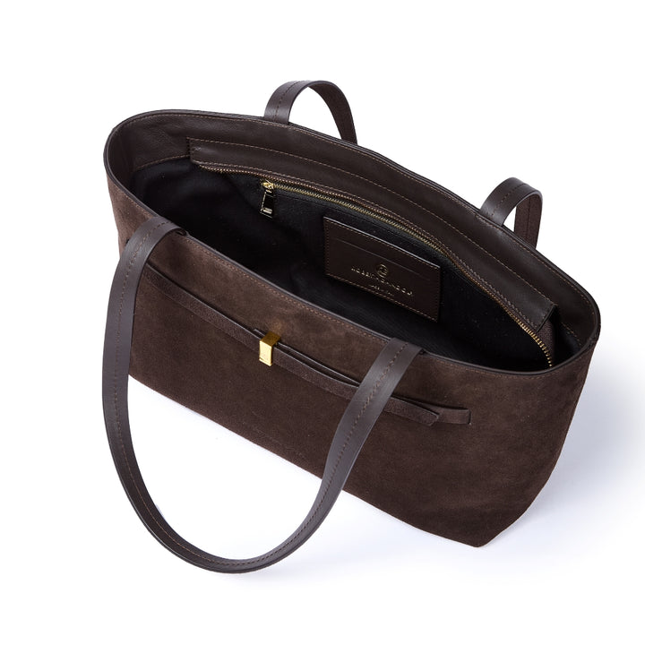 Sveva East-West – Smooth Calf Leather Shoulder Bag