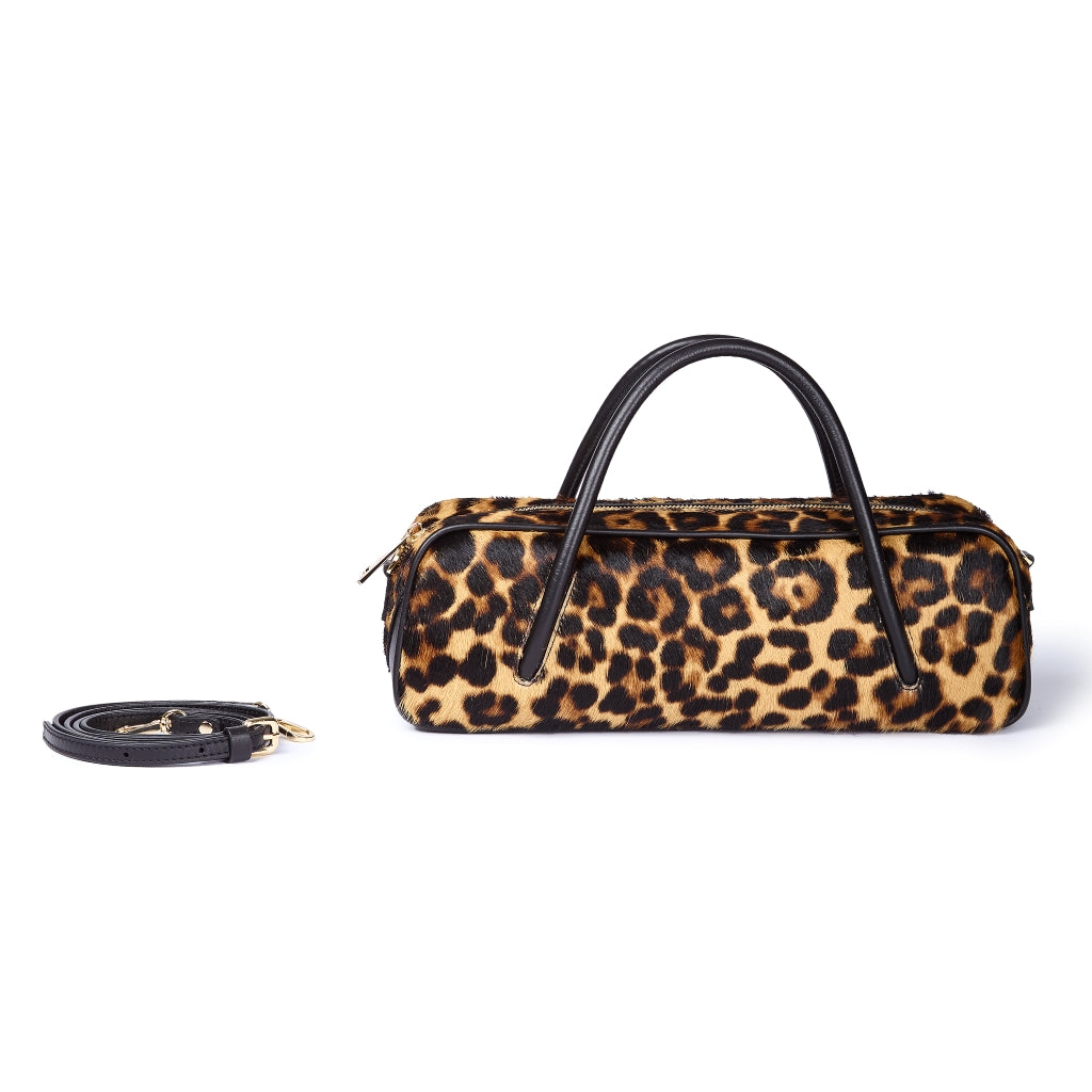 Celine East-West Small Animalier – Borsa in Pony e pelle di vitello con Tracolla
