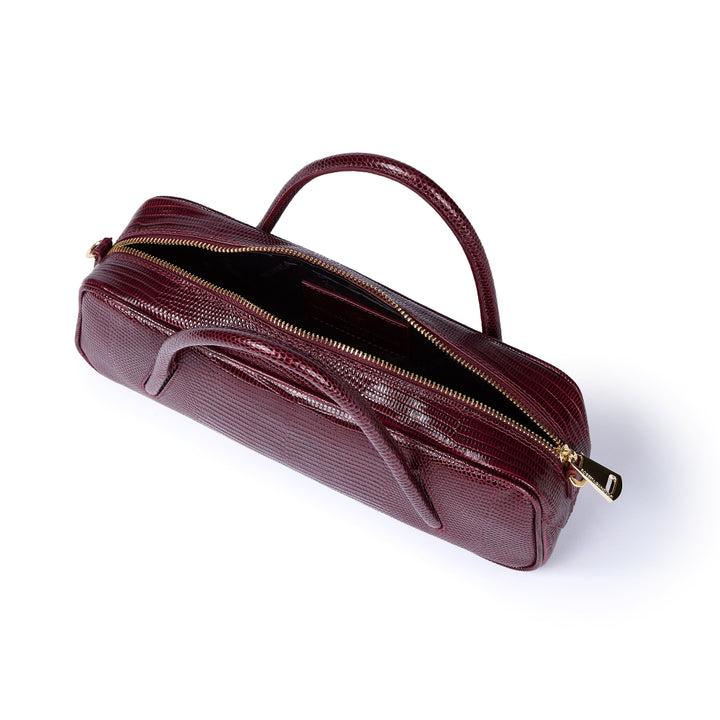 Celine East-West Small Tejus – Borsa in Pelle Stampa Lucertolino con Tracolla