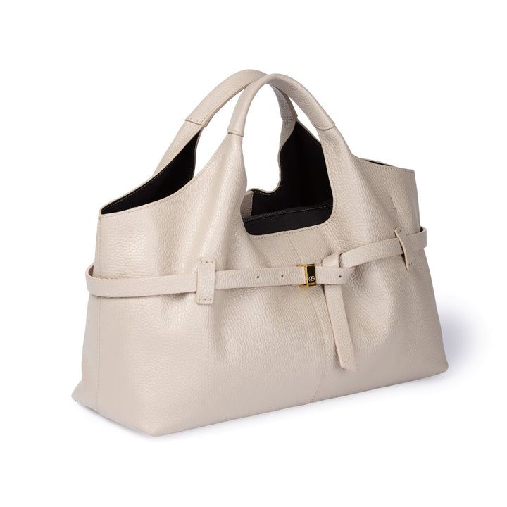 Grace Handbag – Grained Leather Handbag with Removable Interior Organizer