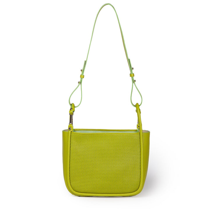 Yuma small 3 in 1 borsa a mano in pelle trasformabile con tracolla staccabile