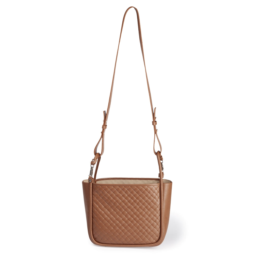 Yuma small 3 in 1 convertible leather handbag with detachable shoulder strap (copy)