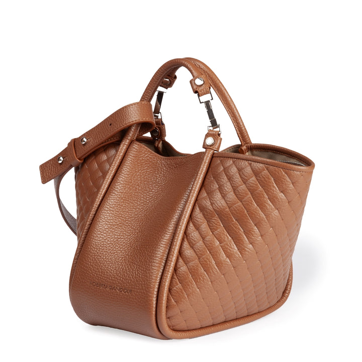 Yuma small 3 in 1 convertible leather handbag with detachable shoulder strap (copy)