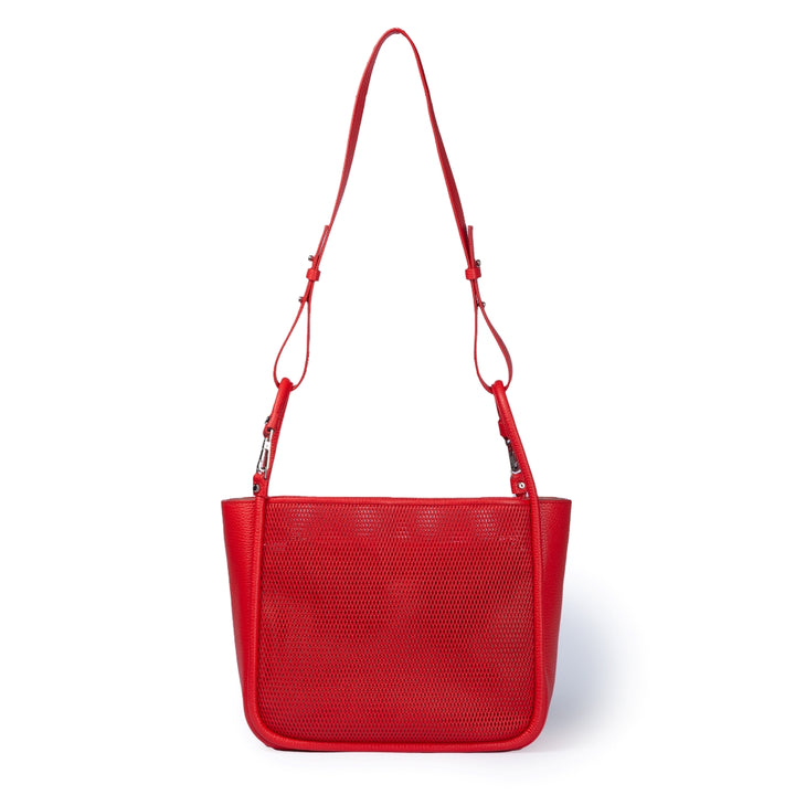 Yuma small 3 in 1 borsa a mano in pelle trasformabile con tracolla staccabile