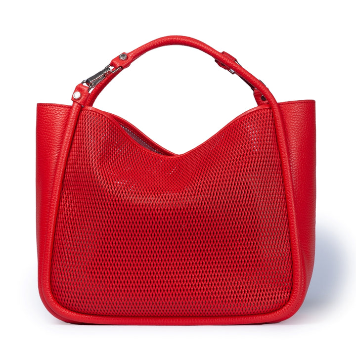 Roberta Gandolfi Yuma medium 3 in 1 borsa a mano in pelle trasformabile con tracolla staccabile