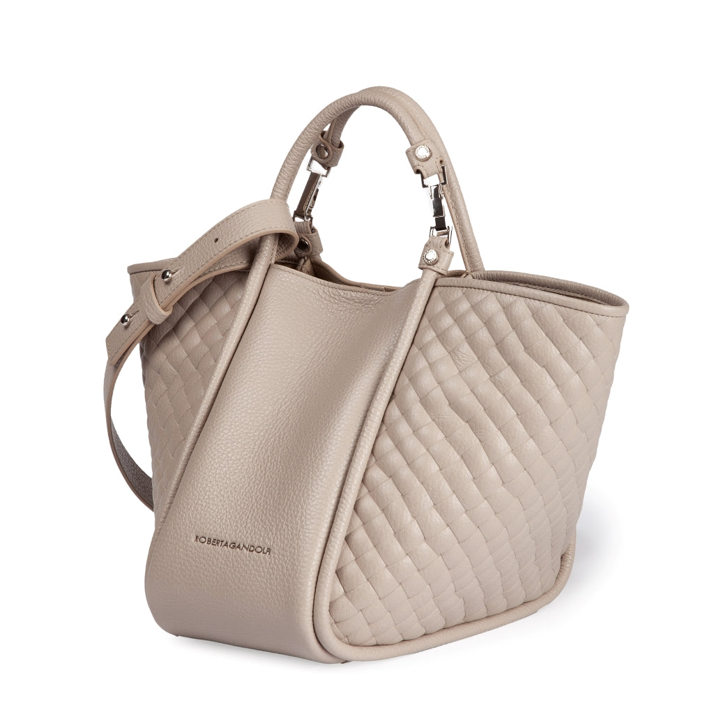 Yuma small 3 in 1 convertible leather handbag with detachable shoulder strap (copy)