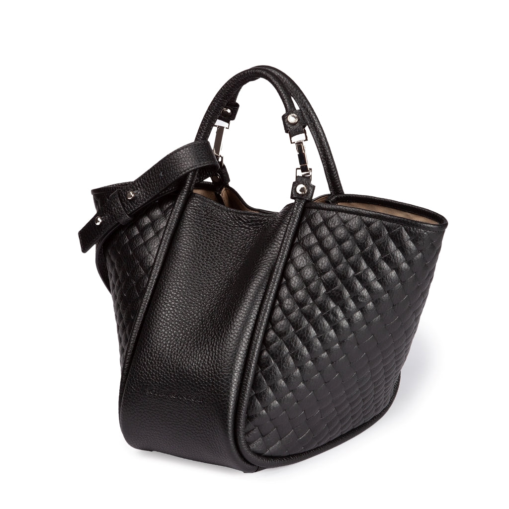 Yuma small 3 in 1 convertible leather handbag with detachable shoulder strap (copy)
