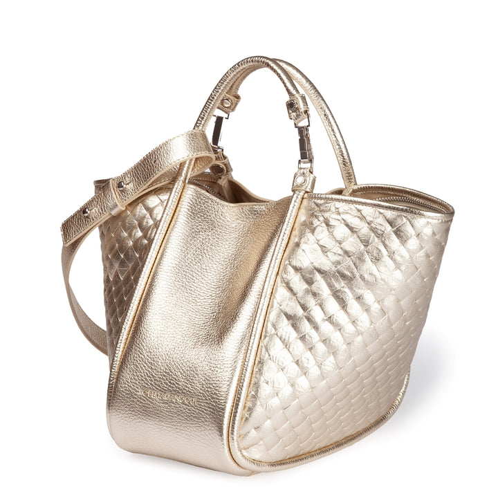 Yuma small 3 in 1 convertible leather handbag with detachable shoulder strap (copy)