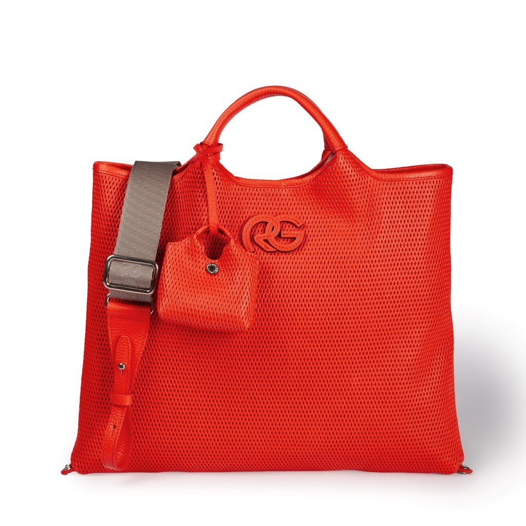 Joy Yuma 5 in 1 convertible leather bag with detachable shoulder strap