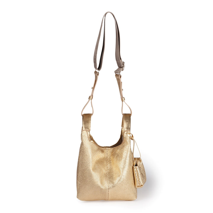 Joy Yuma 5 in 1 convertible leather bag with detachable shoulder strap