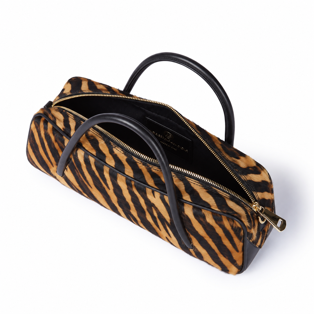 Celine East-West Small Animalier – Borsa in Pony e pelle di vitello con Tracolla