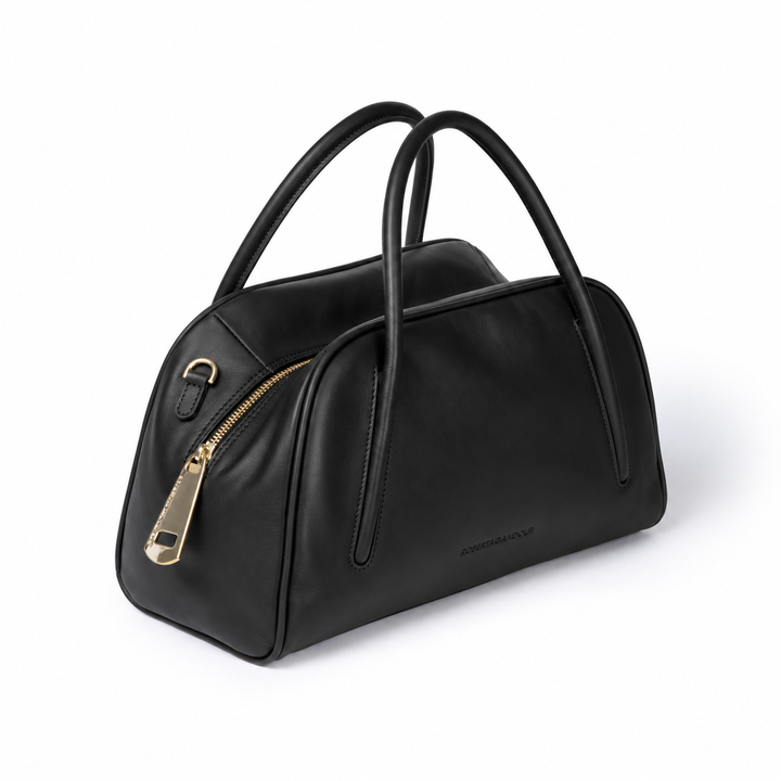 Celine Handbag – Borsa Bauletto in Vitello Liscio con Manici Incassati e Tracolla Staccabile
