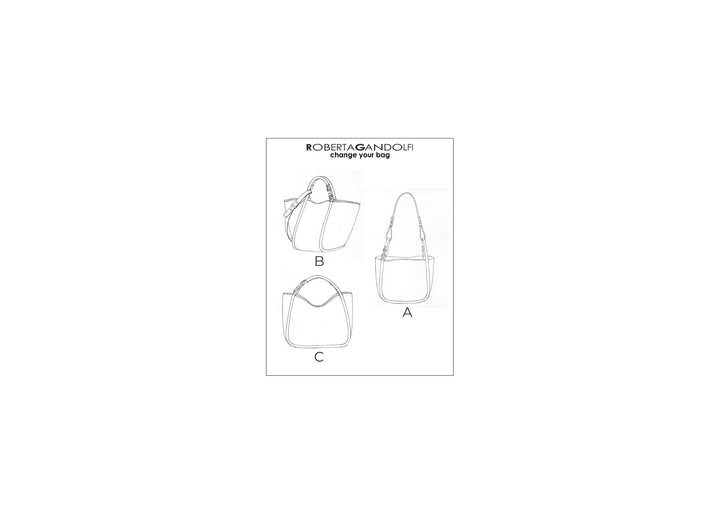 Yuma small 3 in 1 borsa a mano in pelle trasformabile con tracolla staccabile