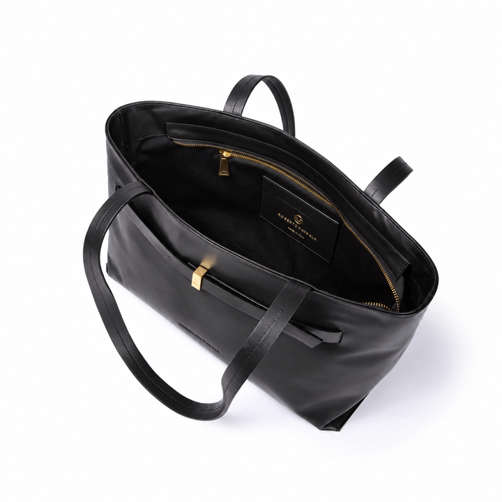 Sveva East-West – Smooth Calf Leather Shoulder Bag