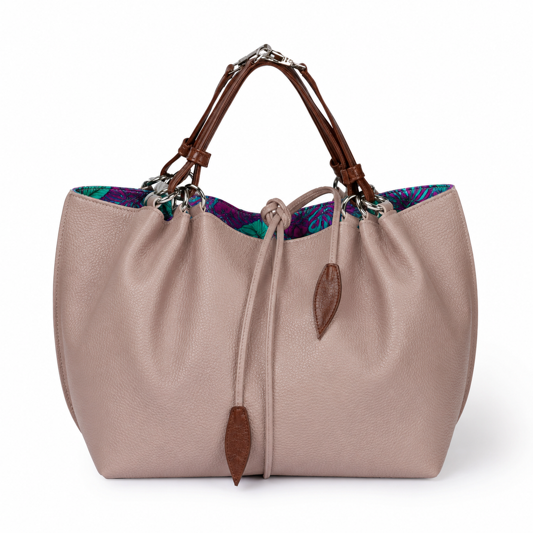 Margherita Medium reversible leather handbag