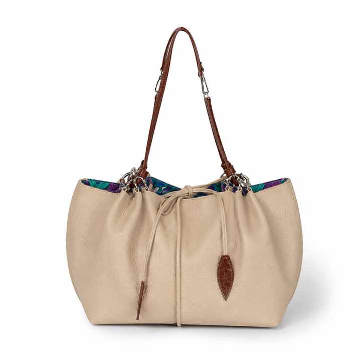 Margherita Medium reversible leather handbag