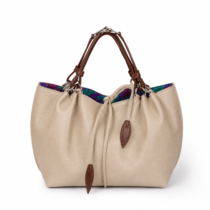Margherita Medium reversible leather handbag