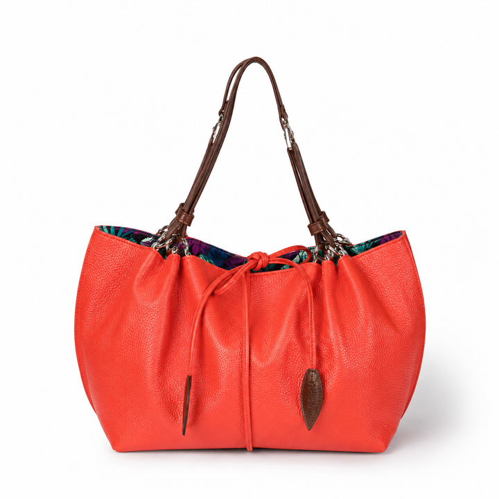 Margherita Medium reversible leather handbag