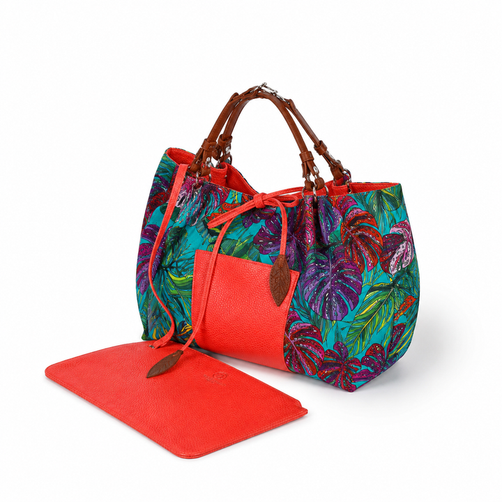 Margherita Medium reversible leather handbag