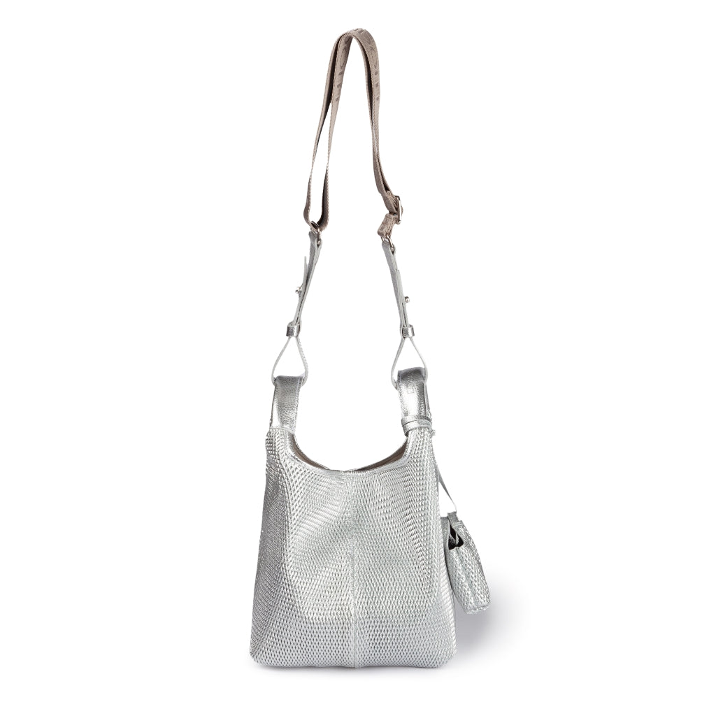 Joy Yuma 5 in 1 convertible leather bag with detachable shoulder strap