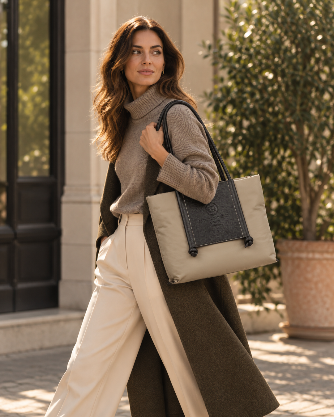 Sabrina Shopping – Nylon Tecnico e Pelle Italiana