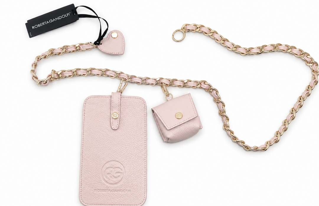Cross Belt – Leather Belt and Crossbody with Phone Holder and AirPods Holder