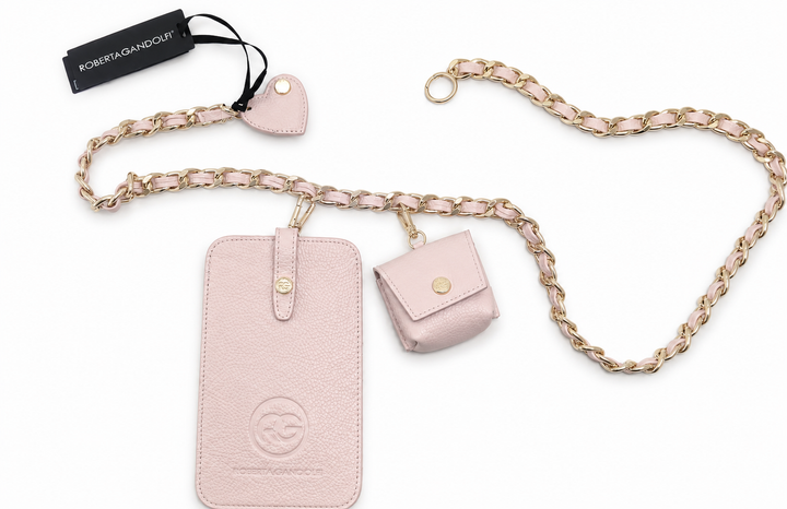 Cross Belt – Leather Belt and Crossbody with Phone Holder and AirPods Holder