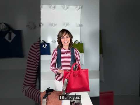 Joy Yuma 5 in 1 convertible leather bag with detachable shoulder strap