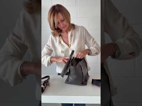 Joy 2.0 Pony – Borsa Trasformabile in Vitello Liscio e Cavallino con Mini Bag Removibile