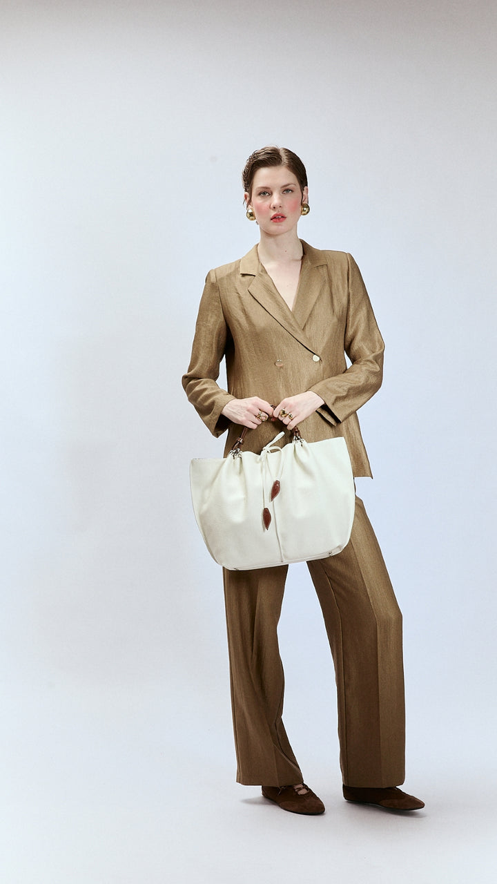 Margherita Large reversible leather handbag