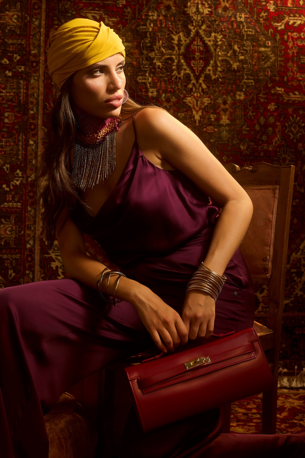 Jade cluch borsa in pelle con chiusura  manico retrattile e tracolla staccabile e regolabile