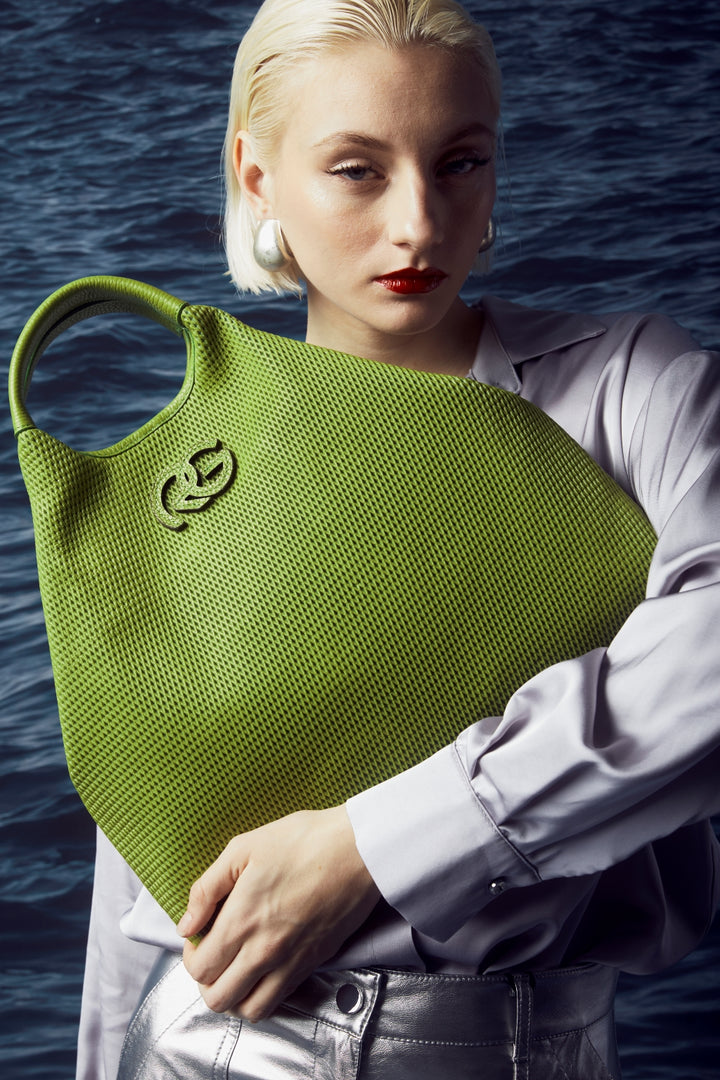 Joy Yuma 5 in 1 convertible leather bag with detachable shoulder strap