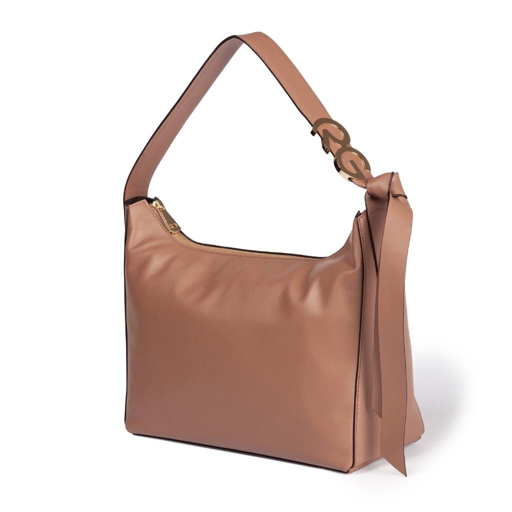 Dafne hobo in morbida pelle di vitello